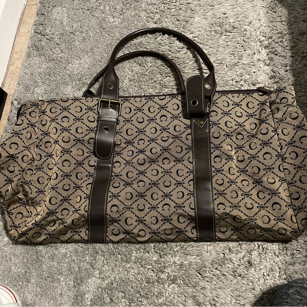 Vintage Ciao luggage duffel bag